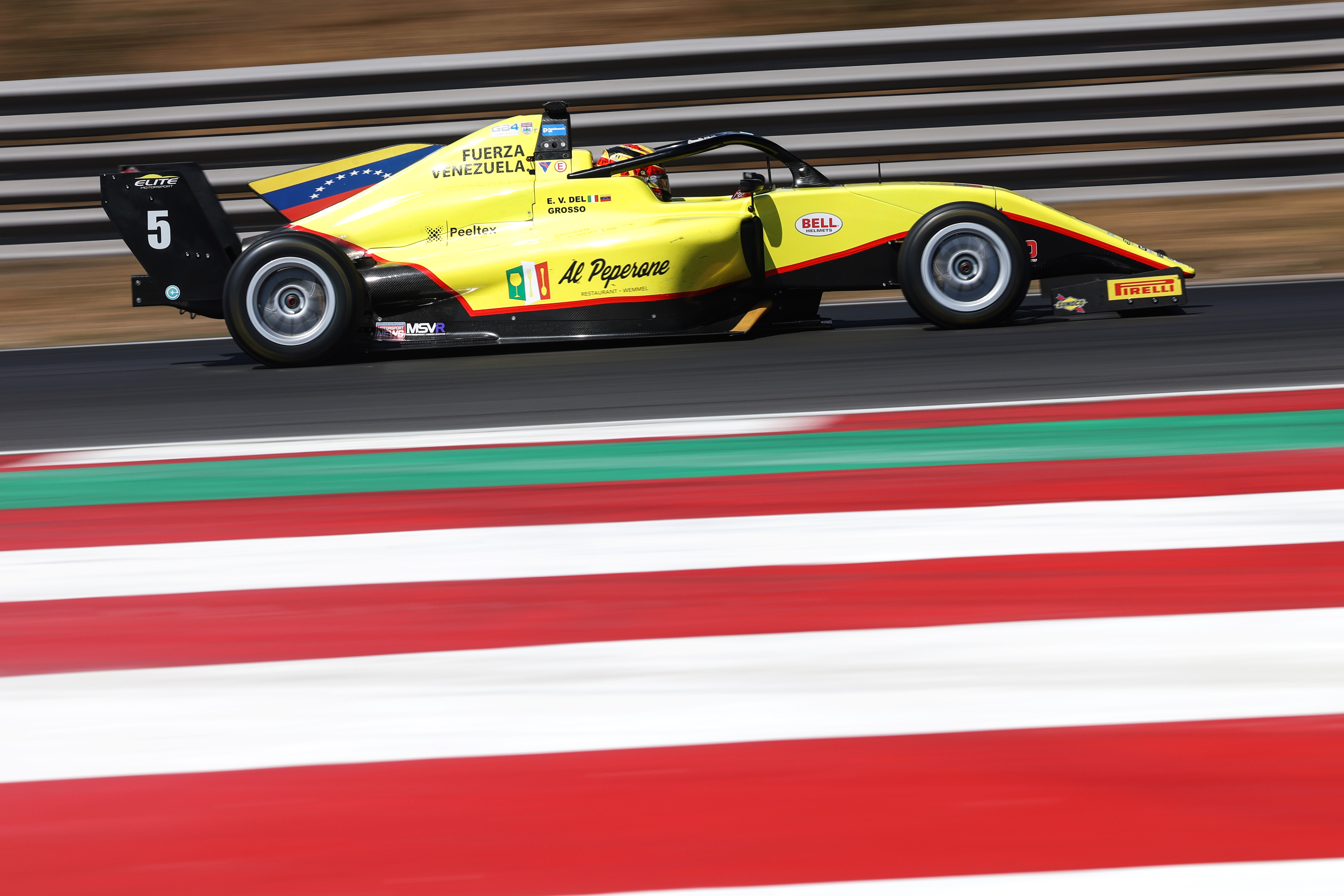 Fuerza Venezuela livery on the GB4 car